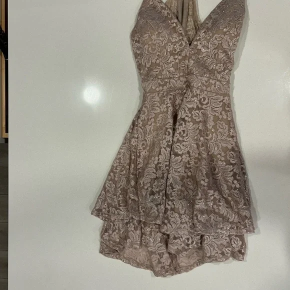 Vintage Le Chateau Y2k 2000s Lace Fairy Whimsigoth Size Small Dress - Picture 2 of 11